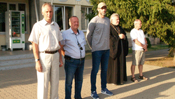 Волейболист Сергей Тетюхин посетил шебекинский санаторий «Первое Мая»