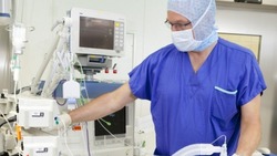Шебекинская ЦРБ получила новый аппарат искусственной вентиляции лёгких