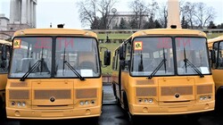 Шебекинские школы получили новые автобусы
