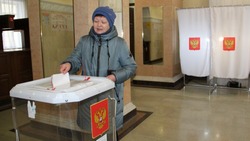 Шебекинцы пришли голосовать 17 марта