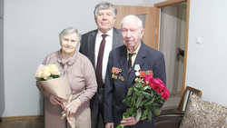 Шебекинский ветеран получил юбилейную медаль