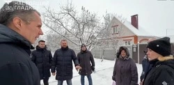 Вячеслав Гладков посмотрел восстановление домов в Шебекино
