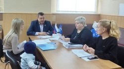 Геннадий Чмирев  провел приём жителей