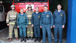 Шебекинские спасатели отметили 100-летний юбилей со дня создания пожарной охраны в России