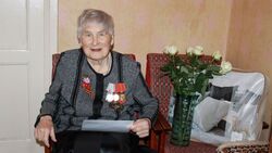 Шебекинка Лидия Михайловна Руцинская отметила 90-летие