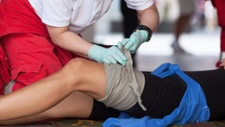 Медики рассказали шебекинцам о порядке действий при травмах конечностей