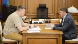 Александр Шуваев обсудил с замминистра строительства и ЖКХ РФ ход восстановления и развития региона