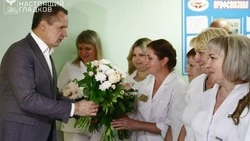Вячеслав Гладков поблагодарил шебекинских медиков