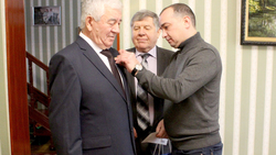 Почётный гражданин Шебекинского района и города Василий Алтухов отметил юбилей