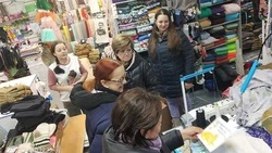 Внучка маршала Ивана Конева Елена побывала в Шебекинском горокруге и пообщалась с военными