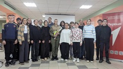 «Классная встреча»  шебекинских активистов Движения Первых  прошла в Большетроицком  ЦКР