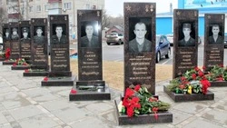 Шебекинцы открыли памятные стелы погибшим героям-землякам