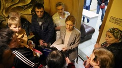  Оксана Козлитина встретилась с жителями шебекинского села Середа