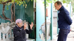 Владимир Жданов побывал на обстрелянной улице Шебекино