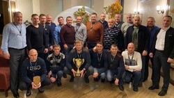 Шебекинские ветераны футбола получили заслуженные награды