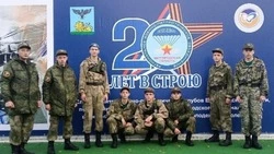  Курсанты шебекинского военно-патриотического клуба «Русичи» приняли участие в соревнованиях