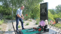 Полицейские, родные, друзья и сослуживцы почтили память Владимира Присекина