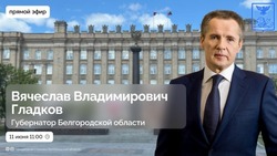 Губернатор Вячеслав Гладков отчитается перед депутатами белгородской областной Думы
