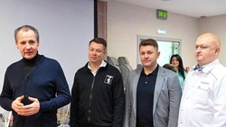 Вячеслав Гладков съездил в перинатальные центры Белгорода