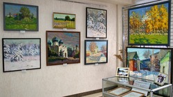 Персональная выставка Юрия Рязанцева открылась в Шебекинском музее