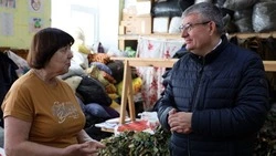 Андрей Гриднев встретился с шебекинскими волонтёрами