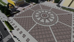 Власти реконструируют Соборную площадь в Белгороде
