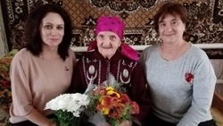 Шебекинка Александра Терентьевна Зыбина отметила 90-летие