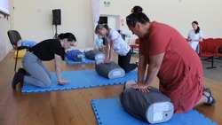 Тренинги по оказанию первой доврачебной помощи состоялись в школе №3 города Шебекино